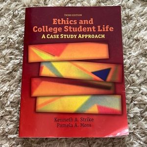 Ethics and College Student Life A Case Study Approach (used)
